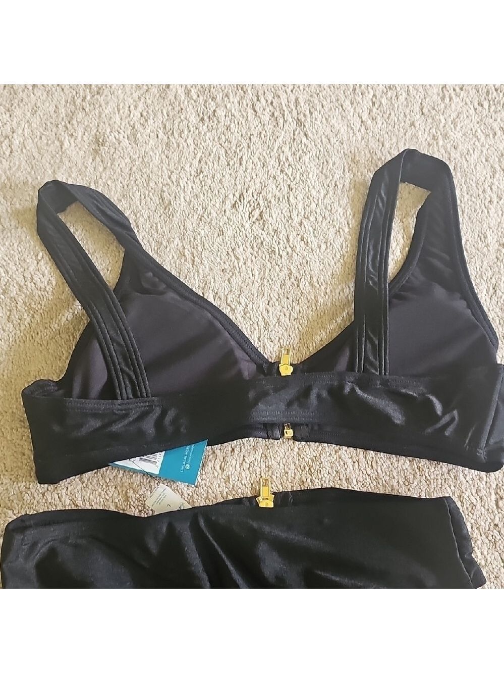 Classic Black Bikini Set Swimwear - Picture 5 of 6